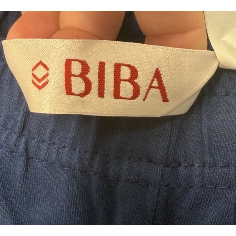 BIBA Womens Straight Casual Pants 100% Cotton Size Small Sweatpants Leggings - Picture 4 of 6